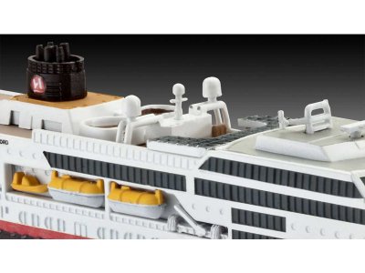 Plastikový model lodě Revell 05692 125 Years Hurtigruten 1893-2018 (1:1200) (giftset) | pkmodelar.cz