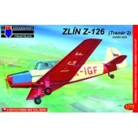 Plastikový model letadla KPM0020 Zlín Z-126 Trenér 2 (úvodní verze) 1:72