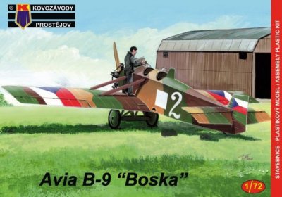 Plastikový model letadla KPM0076 Avia B-9 "Boska" 1:72 | pkmodelar.cz