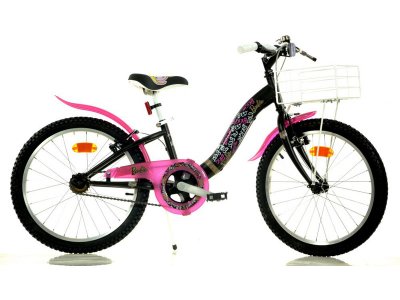 DINO Bikes - Dětské kolo 20" Barbie s košíkem
