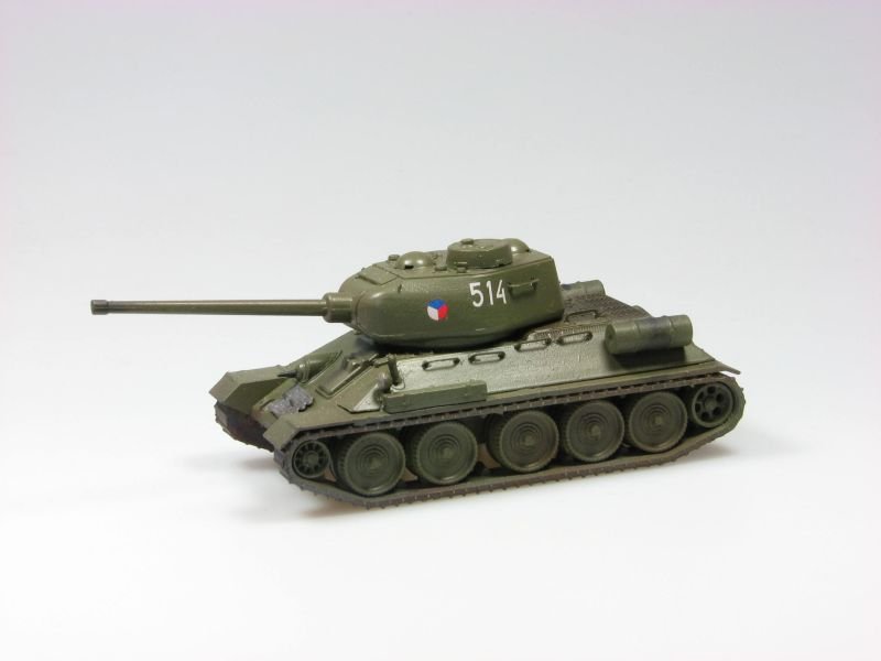 Model  SDV T-34/85 1945 1:87 | pkmodelar.cz