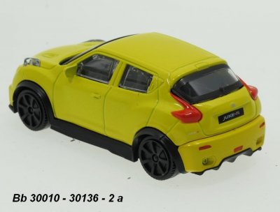 Nissan Juke 1:43 yellow