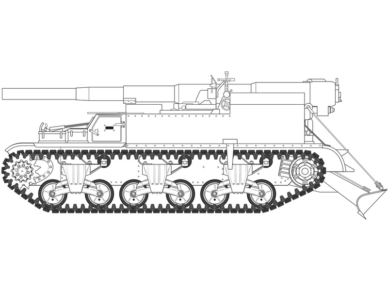 Plastikový model tanku Airfix A1372 M12 GMC (1:35) | pkmodelar.cz