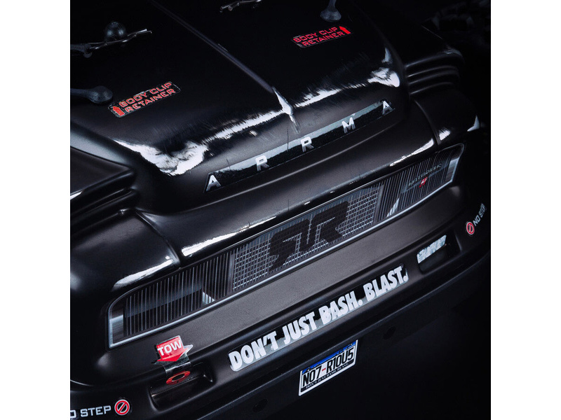 Arrma Notorious 6S BLX 1:8 4WD RTR černá | pkmodelar.cz