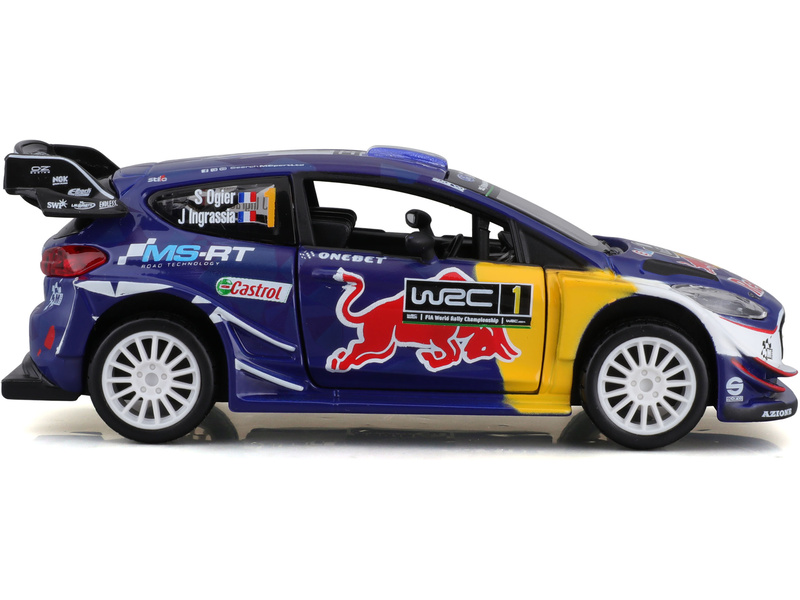 Bburago Ford Fiesta WRC 1:32 Sébastien Ogier | pkmodelar.cz
