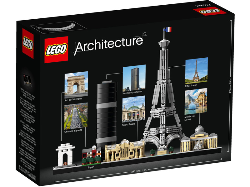 LEGO 21044 Architecture - Paříž | pkmodelar.cz