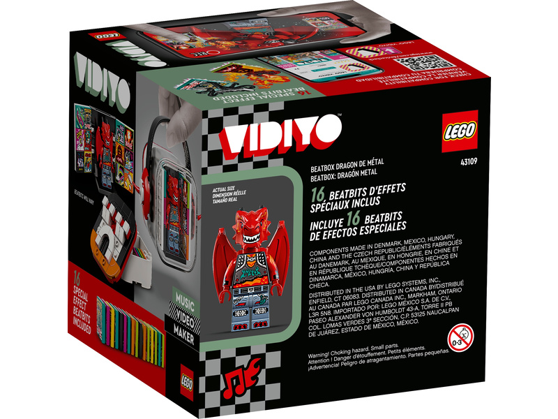 LEGO Vidiyo - Metal Dragon BeatBox | pkmodelar.cz