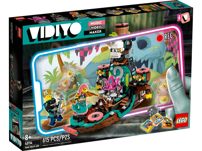LEGO Vidiyo - Punk Pirate Ship | pkmodelar.cz