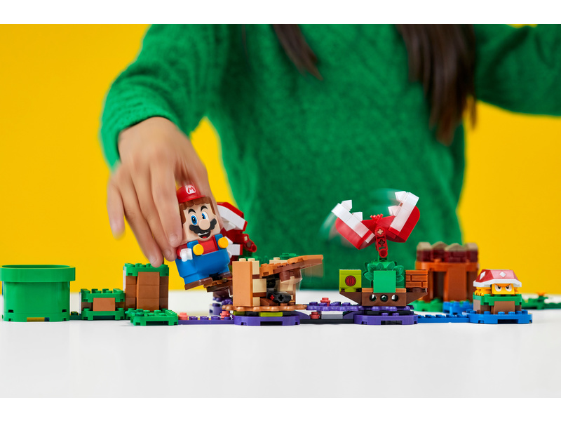 LEGO Super Mario - Hlavolam s piraňovou rostlinou – rozšiřující set | pkmodelar.cz