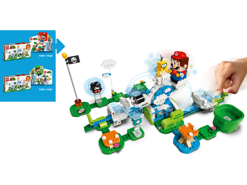 LEGO Super Mario - Lakitu a svět obláčků – rozšiřující set | pkmodelar.cz