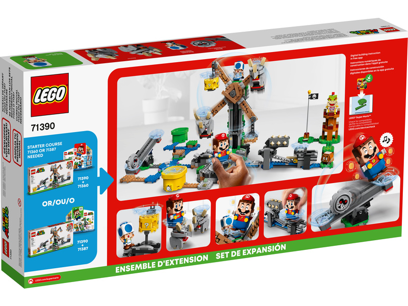 LEGO Super Mario - Boj s Reznorem – rozšiřující set | pkmodelar.cz