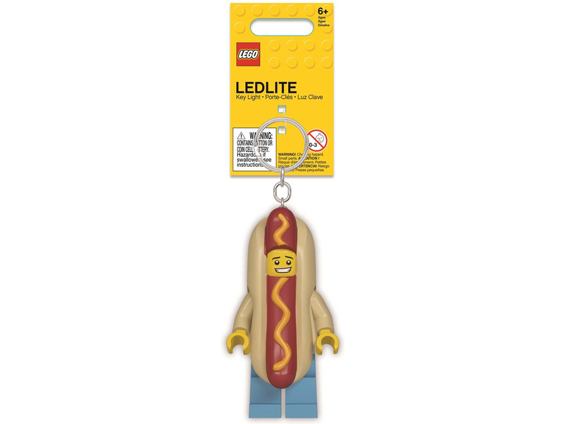 LEGO svítící klíčenka - Hot Dog | pkmodelar.cz