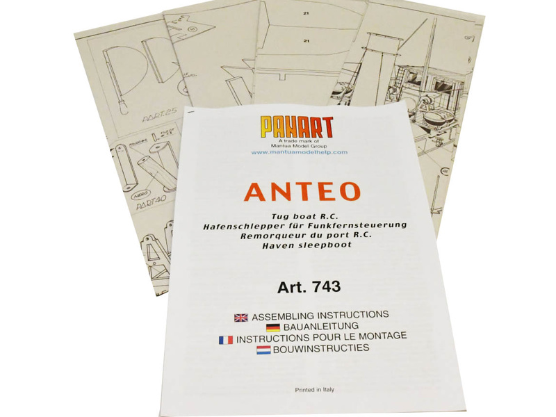 Mantua Model Anteo 1:30 kit | pkmodelar.cz