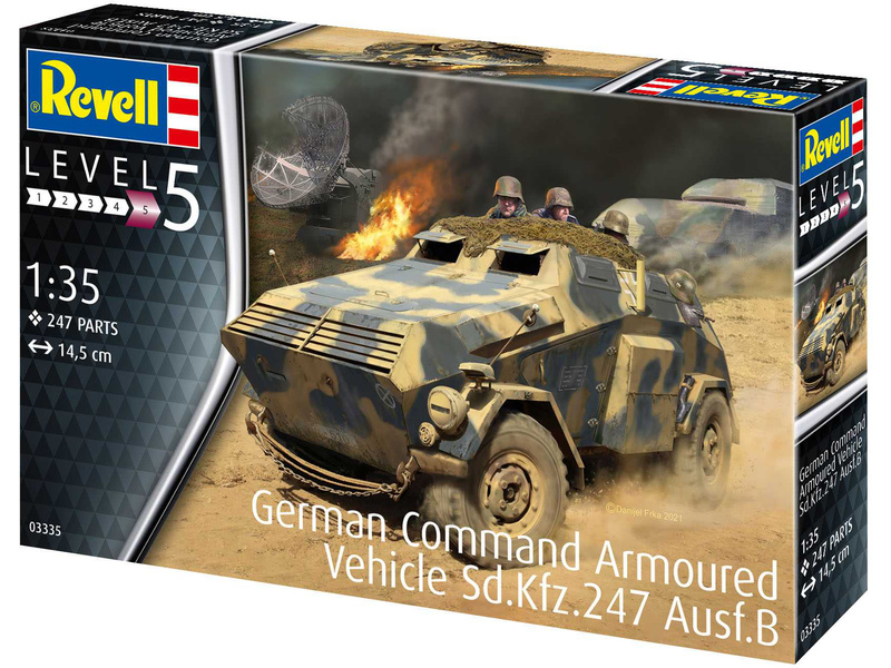 Revell 03335 Sd.Kfz.247 Ausf.B (1:35) | pkmodelar.cz