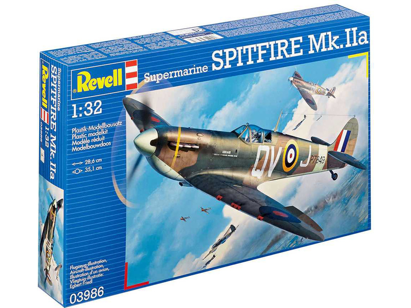 Plastikový model letadla Revell 03986 Spitfire MK II (1:32) | pkmodelar.cz