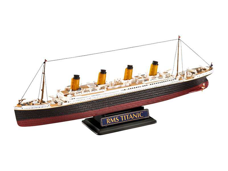 Plastikový model lodě Revell 05727 Titanic (1:700 + 1:1200) giftset