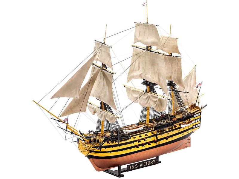 Plastikový model lodě Revell 05767 Battle of Trafalgar (1:225) giftset