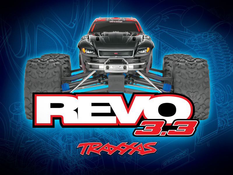 Traxxas Nitro Revo 1:8 TQi s BlueTooth RTR modré | pkmodelar.cz