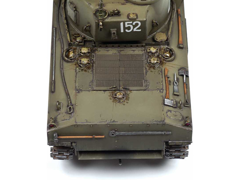 Plastikový model tanku Zvezda 3702 M4 A2 Sherman (1:35) | pkmodelar.cz