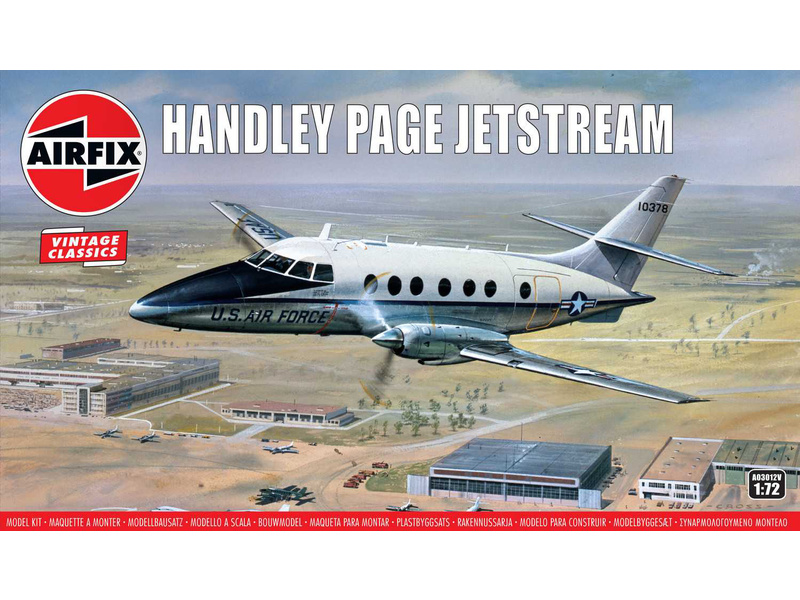 Plastikový model letadla Airfix A03012V Handley Page Jetstream (1:72)