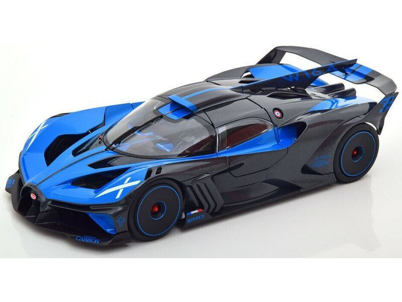 Bburago Bugatti Bolide 1:18 modrá | pkmodelar.cz