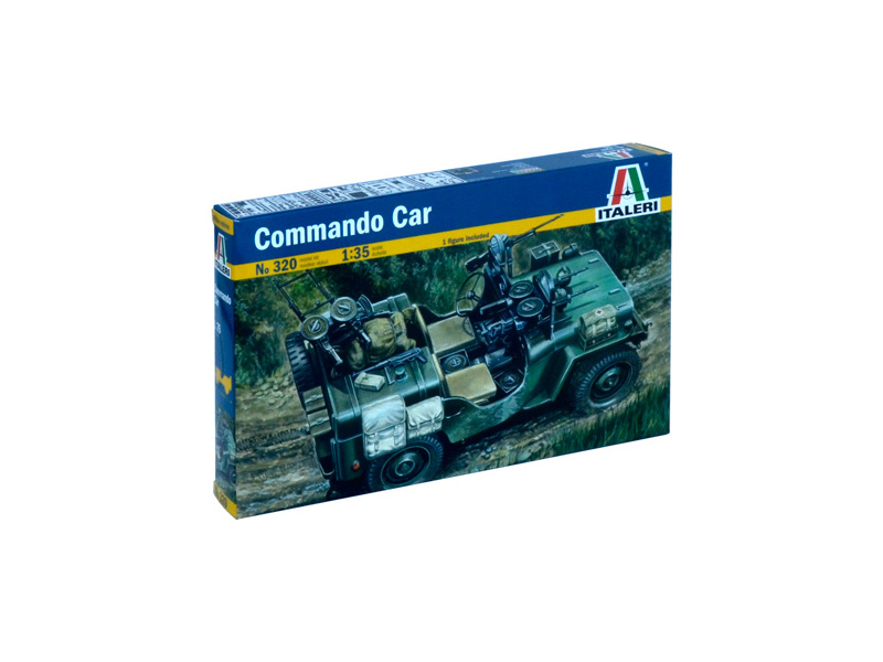 Plastikový model vojenské techniky Italeri 0320 Commando Car (1:35)