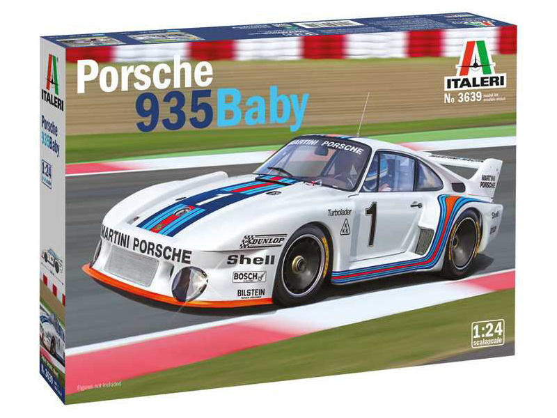 Plastikový model auta Italeri 3639 Porsche 935 Baby (1:24)