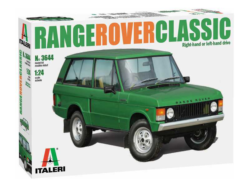 Plastikový model auta Italeri 3644 Range Rover Classic (1:24)