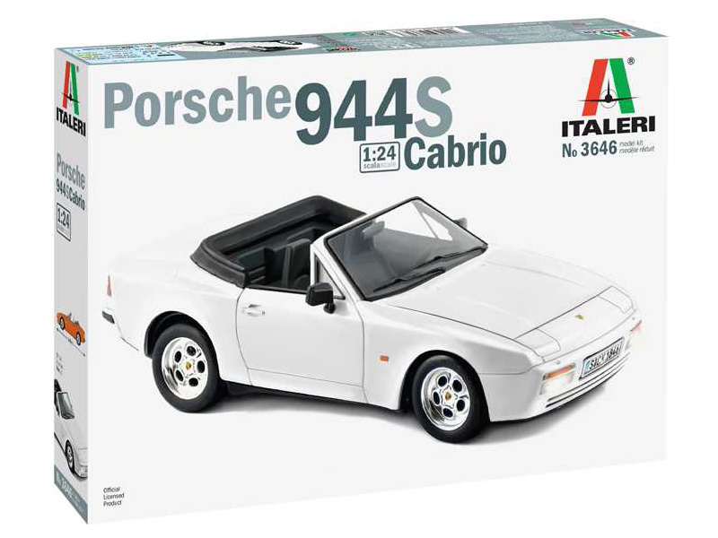 Plastikový model auta Italeri 3646 Porsche 944 S Cabrio (1:24)