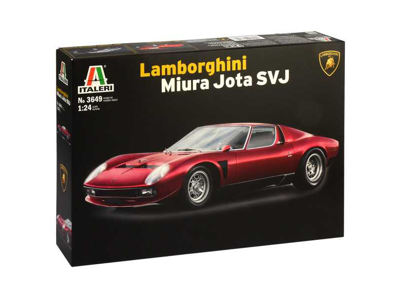 Plastikový model auta Italeri 3649 Lamborghini Miura Jota SVJ (1:24)