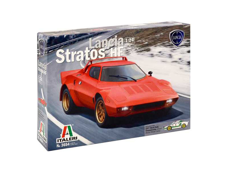 Plastikový model auta Italeri 3654 Lancia Stratos HF (1:24)