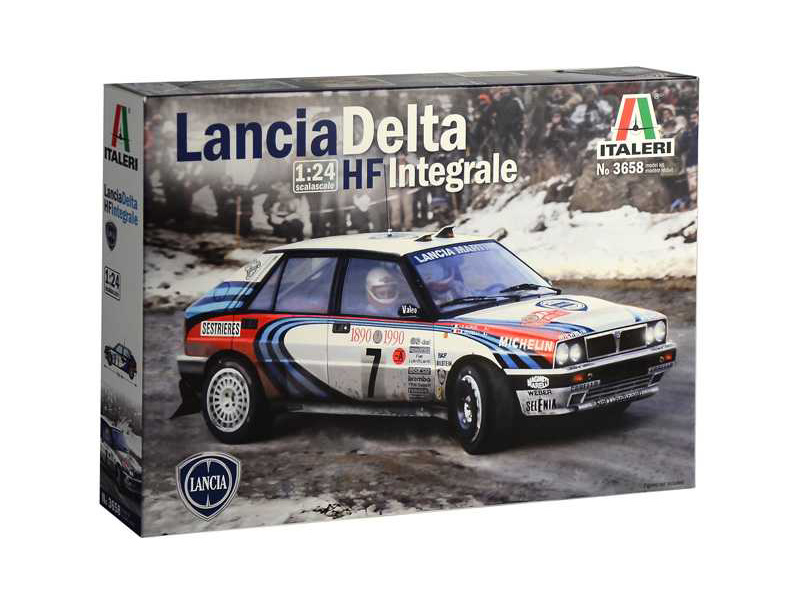 Plastikový model auta Italeri 3658 Lancia Delta HF Integrale (1:24) | pkmodelar.cz