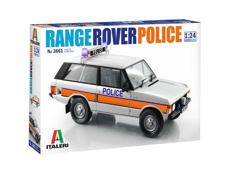 Plastikový model auta Italeri 3661 Jaguar Range Rover Police (1:24)