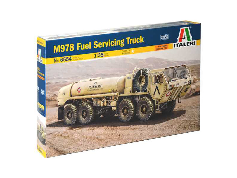 Plastikový model vojenské techniky Italeri 6554 M978 Fuel Servicing Truck 1:35 | pkmodelar.cz