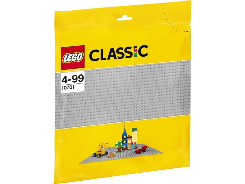 LEGO Classic 10701 - Šedá podložka na stavění