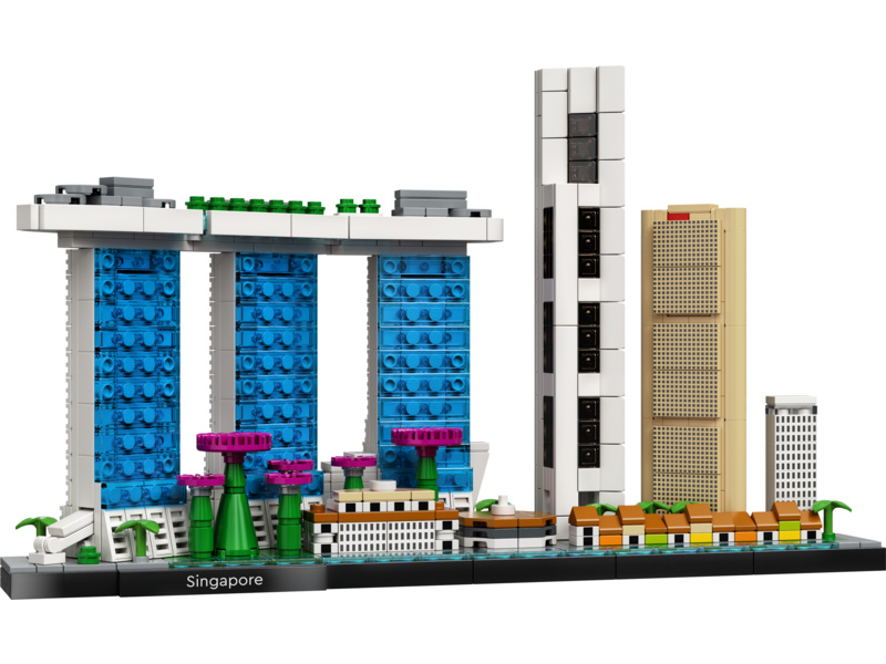LEGO Architecture - Singapur | pkmodelar.cz
