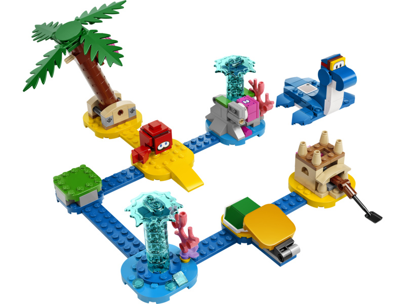 LEGO Super Mario - Na pláži u Dorrie – rozšiřující set | pkmodelar.cz