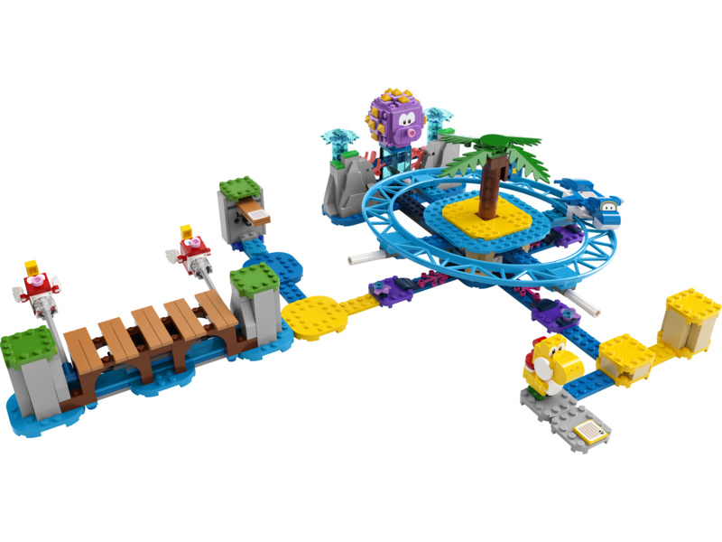 LEGO Super Mario - Plážová jízda s Big Urchinem – rozšiřující set | pkmodelar.cz