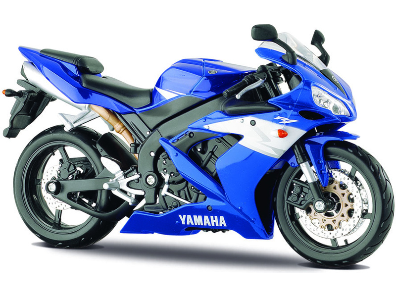 Model motocyklu Maisto Yamaha YZF-R1 1:12 modrá