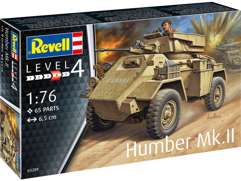 Plastikový model vojenské techniky Revell 03289 Humber Mk.II (1:76)