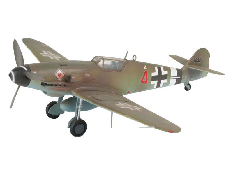 Plastikový model letadla Revell 04160 Messerschmitt Bf109 G-10 (1:72)