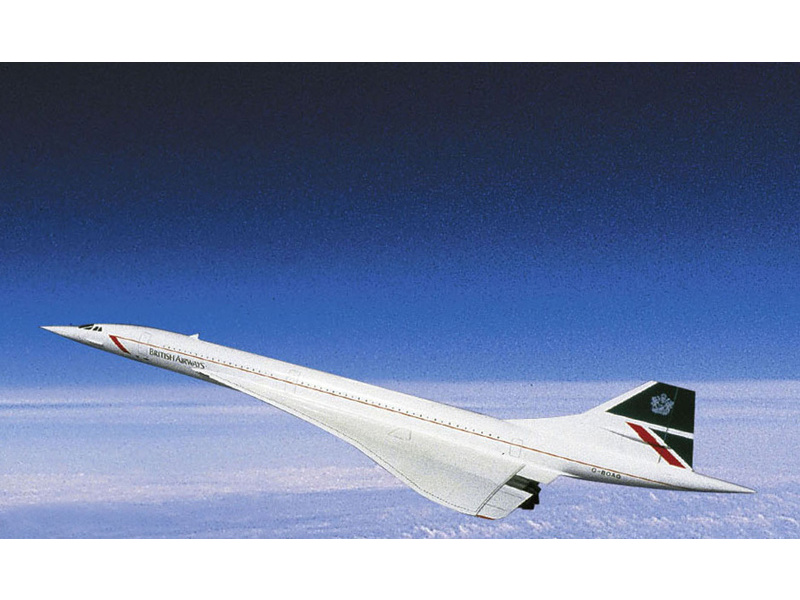Plastikový model letadla Revell 04257 Concorde British Airways (1:144)