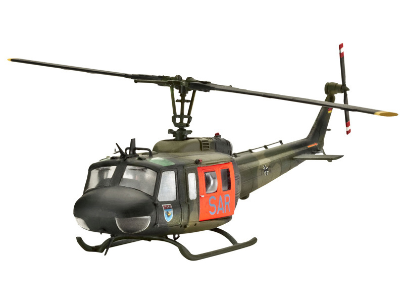 Plastikový model vrtulníku Revell 04444 Bell UH-1D Heer (1:72)