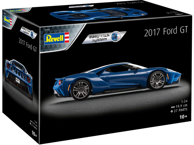 Revell EasyClick Ford GT 2017 (1:24) | pkmodelar.cz