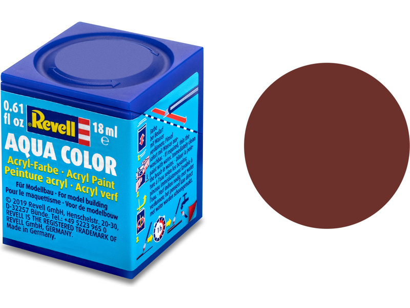  Barva Revell akrylová - 36137: matná rudohnědá (reddish brown mat) č.37
