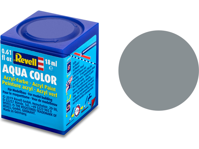 Barva Revell akrylová - 36143: matná šedá (grey mat USAF w.) č.43