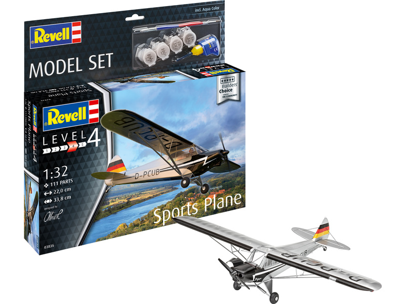 Revell Builders Choice Sports Plane (1:32) (sada)