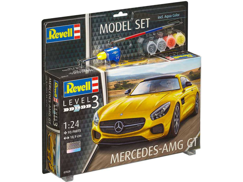 Plastikový model auta Revell 67028 Mercedes-AMG GT (1:24) sada