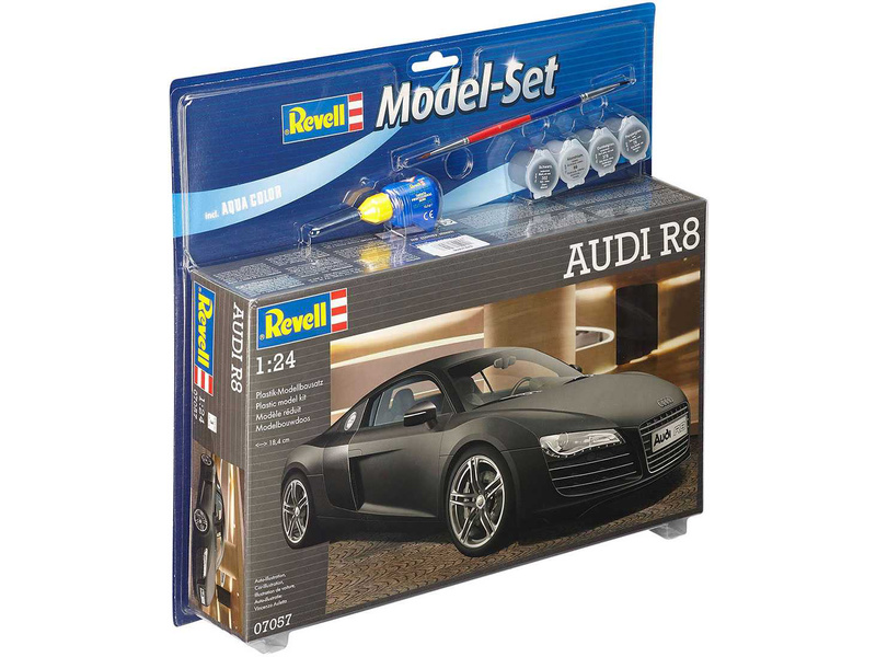 Plastikový model auta Revell 67057 Audi R8 (1:24) (sada)