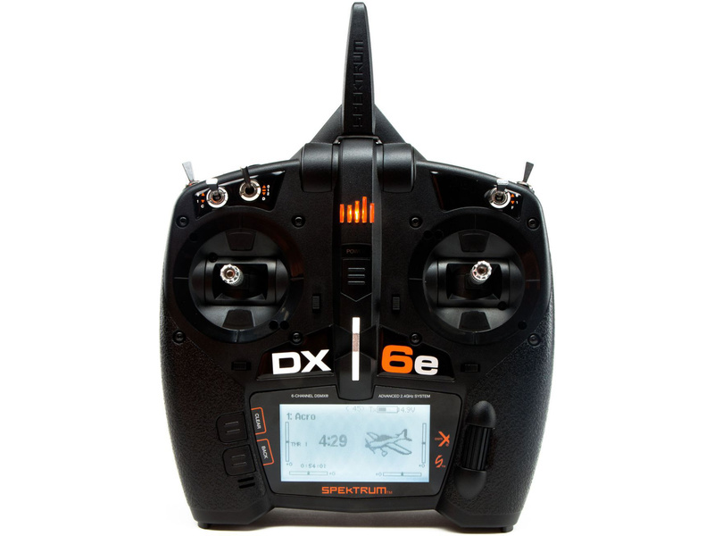 Spektrum DX6e DSMX pouze vysílač | pkmodelar.cz